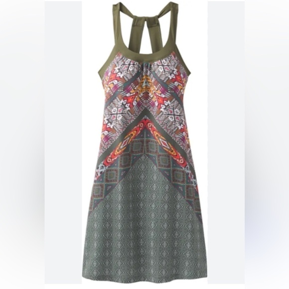 PRANA S Cantine Dress in Cargo Marrakesh Pattern in Size Small - Picture 4 of 9